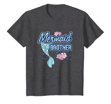 Load image into Gallery viewer, Mermaid Brother T Shirt Merbro Matching Birthday Party Gift
