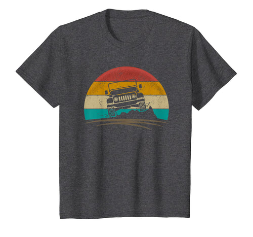 Vintage Jeeps 4x4 Retro 70s Distressed Off Road Men Women T-Shirt