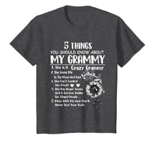 Load image into Gallery viewer, 5 things you should know about my grammy T-shirt
