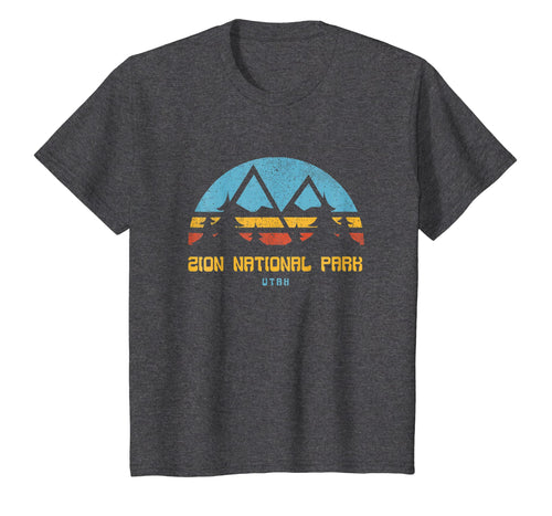 Zion National Park Shirt Utah Retro Vintage Hiking Gift