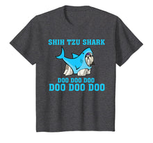 Load image into Gallery viewer, Shih Tzu Shark Doo Doo Doo Tshirt Funny Shih Tzu Lover Gifts
