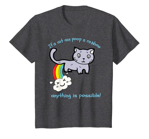 Vintage Meme Cat Kitten Pooping Farting Rainbow