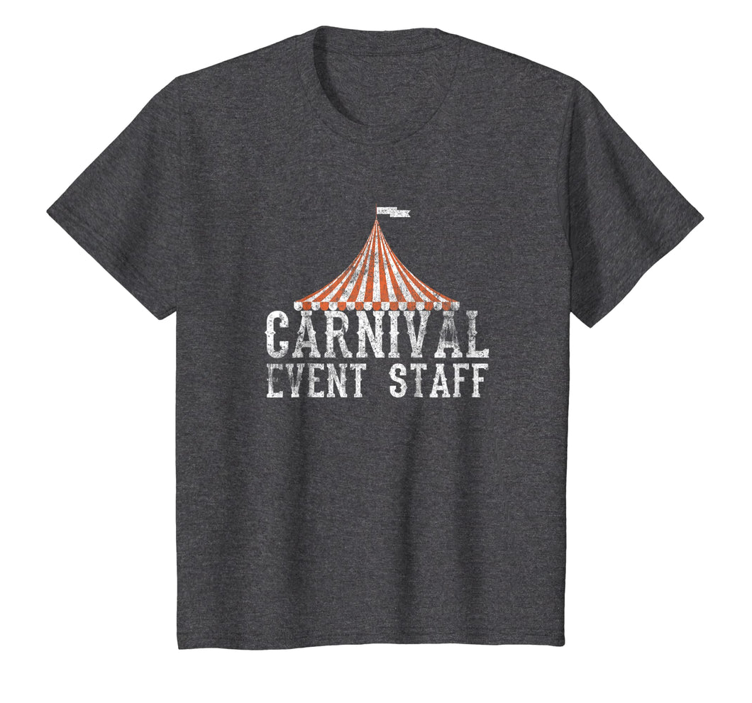 Carnival Event Staff T-Shirt Circus Tent Distressed Tee