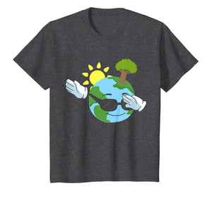 Cool Dabbing Earth Day Tshirt for Kids and Toddlers