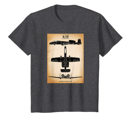 Vintage WWII identification poster A-10 Warthog shirt
