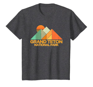 Retro Vintage Grand Teton Shirt National Park Tee Shirt