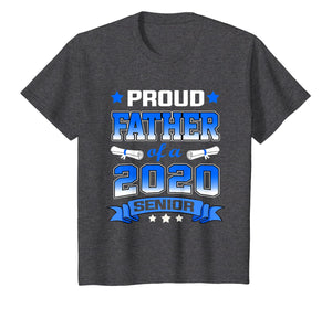 Proud Father Of A Class Of 2020 Senior Tshirt Graduation Gif