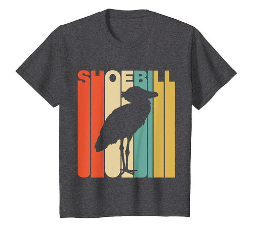 Vintage Style Shoebill Silhouette T-Shirt