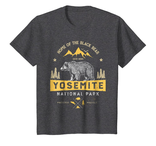 Yosemite National Park T shirt California Bear Vintage Gifts