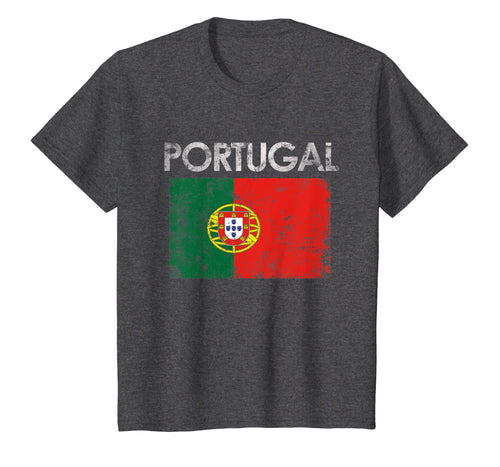 Vintage Portugal Portuguese Flag Pride Gift T-Shirt
