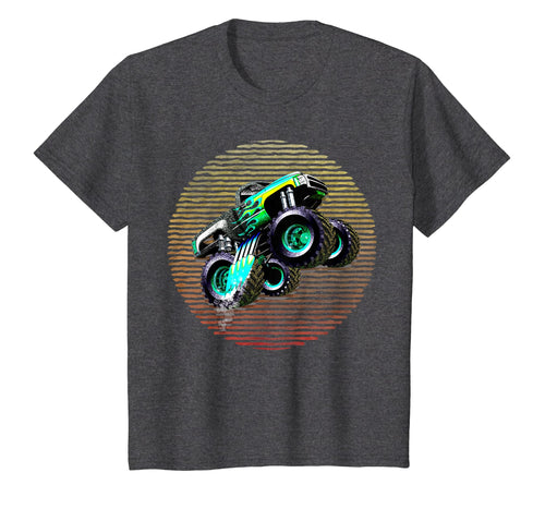 Vintage Monster Trucks TShirt Big Foot Cars Lovers Gift Tee