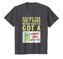 Load image into Gallery viewer, Arthur T Shirt Having Fun Isn&#39;t Hard Library Card
