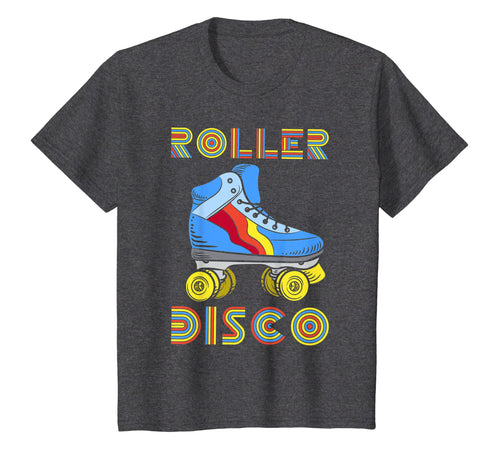 Vintage Retro Roller Disco T-Shirt 80s 70s Skating Party Tee