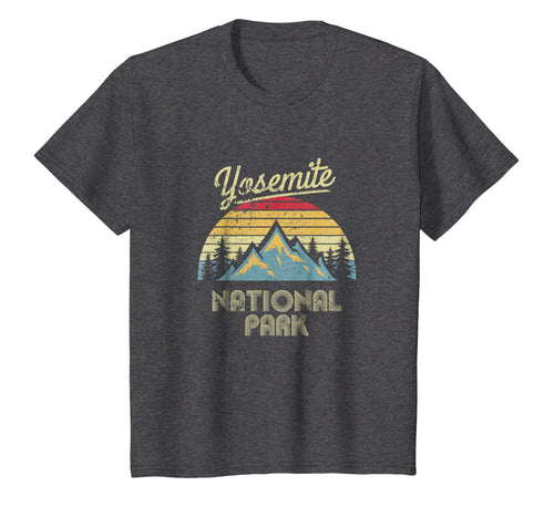 Vintage Retro Yosemite National Park Mountain T Shirt