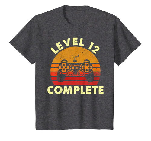 Level 12 Complete Vintage T-Shirt Celebrate 12th Wedding