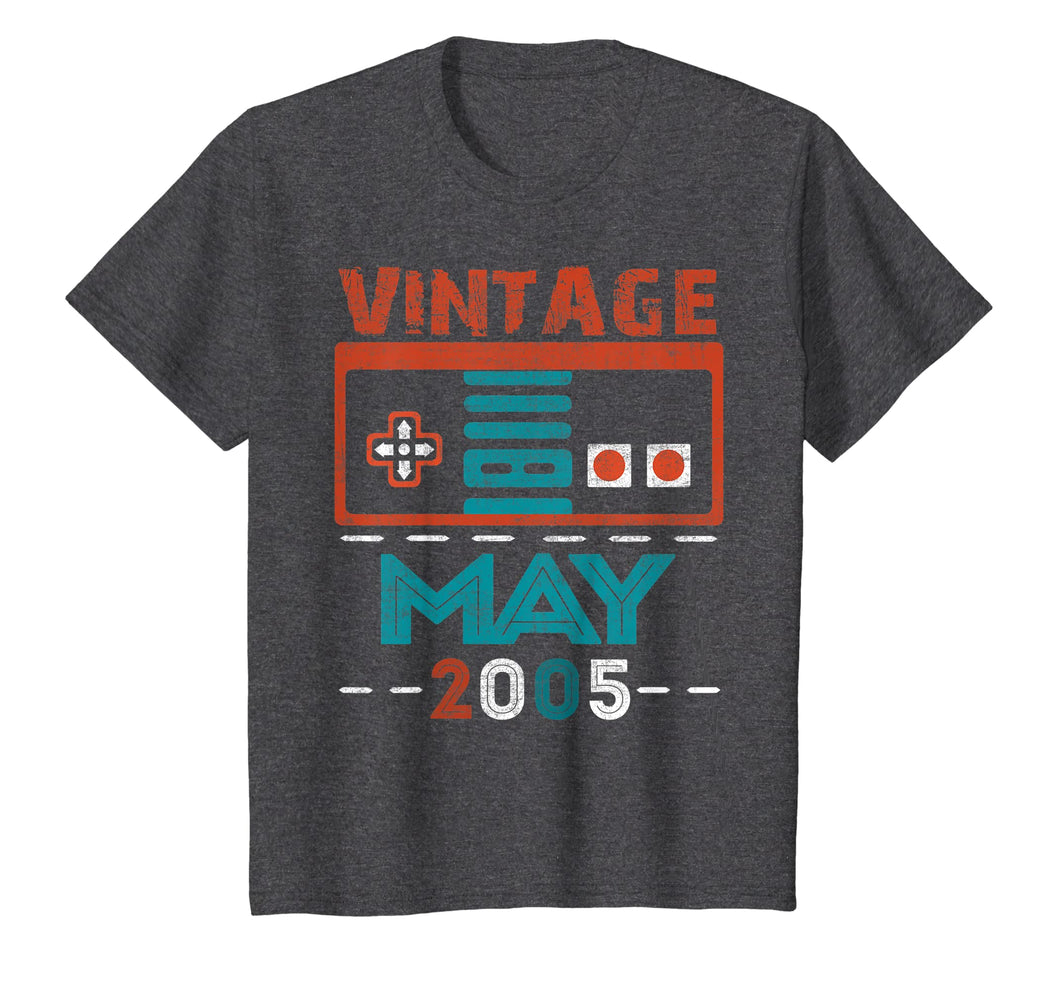 MAY 2005 Vintage Funny 14th Birthday Gift T Shirt