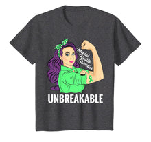 Load image into Gallery viewer, Mental Health Illness Awareness T-Shirt Warrior Unbreakable
