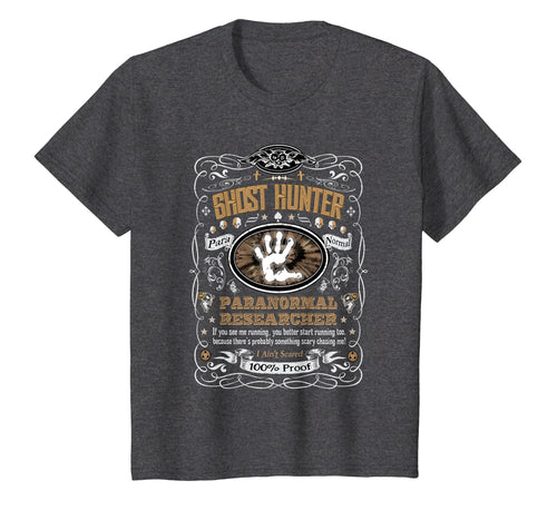 Vintage Whiskey Label Ghost Hunter T-Shirt