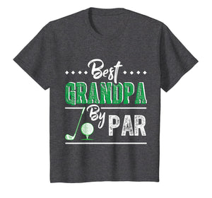 Best Grandpa By Par - Funny Golf T-Shirt Father's Day Gift
