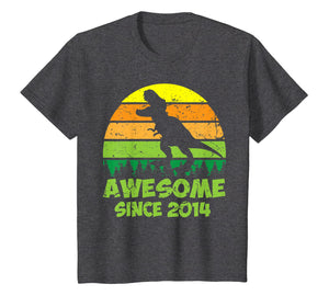 Born in April 2014 T-Shirt Vintage 5th Birthday Him Her