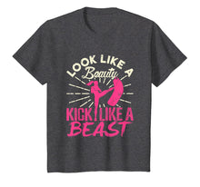 Load image into Gallery viewer, Kickboxing Shirt - Look Like a Beauty Kick Like a Beast
