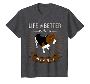 Life Is Better With a Beagle T Shirt