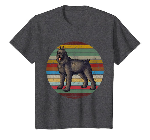 Vintage Retro Bouvier Des Flandres Dog Lovers T Shirt