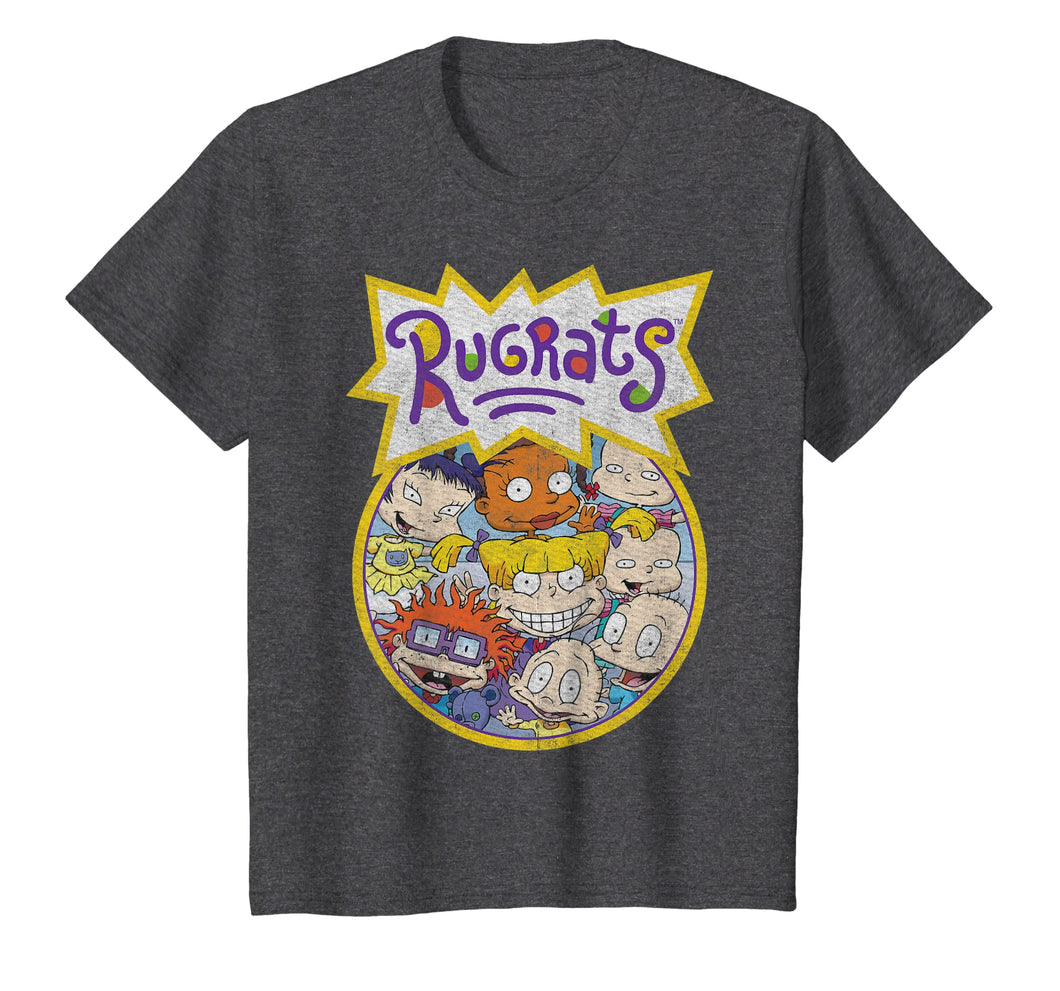 Rugrats Every Baby Vintage Circle Title Graphic T-Shirt