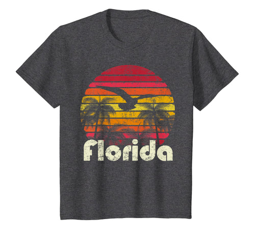 Vintage Retro Florida Beach Sun 70's 80's Style T-Shirt Gift