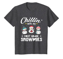 Load image into Gallery viewer, Chillin&#39; With My First Grade Snowmies Teacher Xmas Gifts T-Shirt
