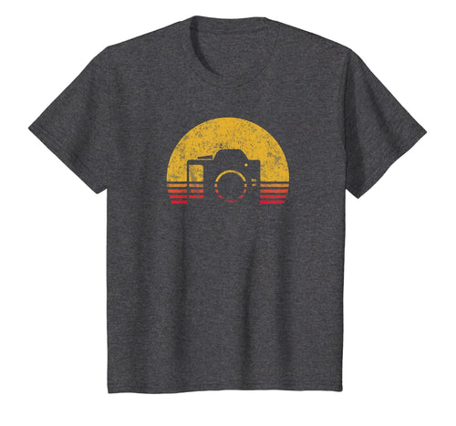 Vintage Retro Sunset Camera Photographer Gift T-Shirt