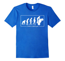 Load image into Gallery viewer, Evolution of Super Bikes Motorcycle Fan Shirt
