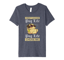 Load image into Gallery viewer, Crazy Pug T-shirt for women loves pugy is funny gift tshirt

