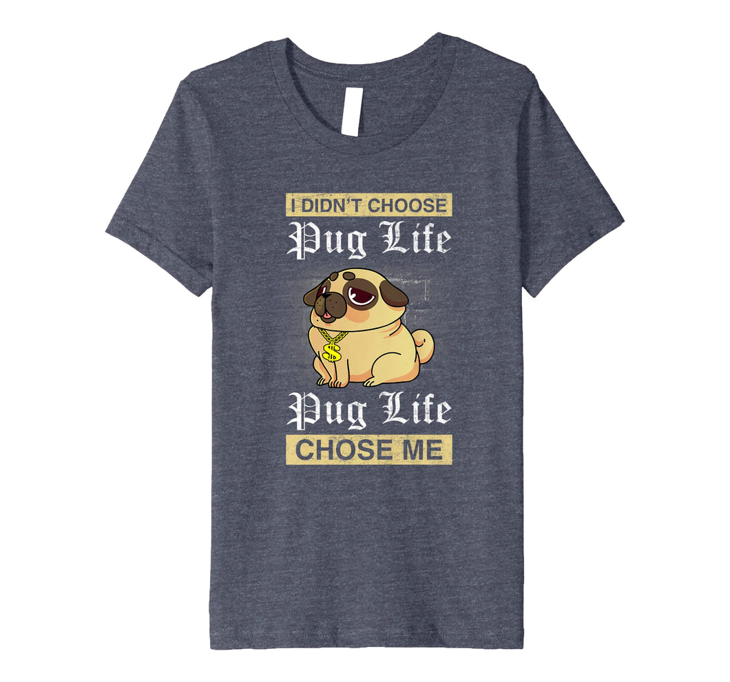 Crazy Pug T-shirt for women loves pugy is funny gift tshirt