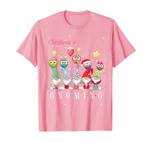 Christmas is Gnoming God Jul Gnome Tomte Xmas Santa Holiday T-Shirt