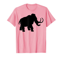 Load image into Gallery viewer, Big Ice-Age Mammoth Elephant Silhouette T-Shirt
