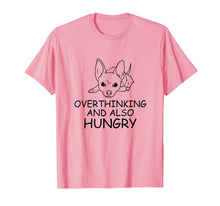 Load image into Gallery viewer, Chihuahua Gift T Shirt - Overthinking and Also Hungry Tee

