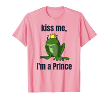 Load image into Gallery viewer, Kiss Me T-Shirt Easy Funny Frog Prince Halloween Costume Tee
