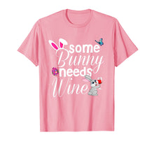 Load image into Gallery viewer, Some Bunny Needs Wine Shirt Easter Bunny
