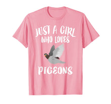 Load image into Gallery viewer, Just A Girl Who Loves Pigeons T-Shirt Birding Bird Owner
