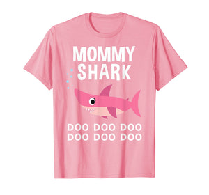 Mommy Shark Doo Doo Shirt for Matching Family Pajamas
