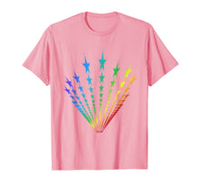 Load image into Gallery viewer, Rainbow Star Flag LGBT Funny Gift Tshirt
