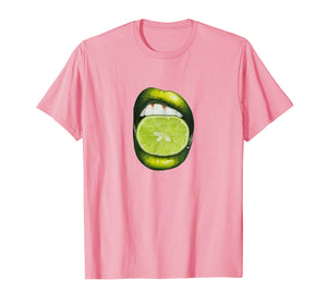 Lemon Glossy Lips T Shirt