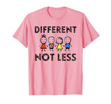 Load image into Gallery viewer, Different Not Less T-Shirt Support Autism Awareness Gifts
