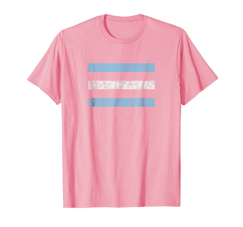 Vintage Transgender Pride Flag Shirt Trans Women Men Kids