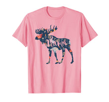 Load image into Gallery viewer, Mama Moose Floral Woodland Cute Gift T-Shirt
