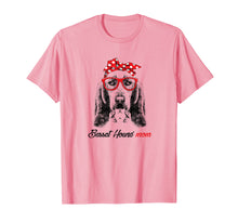 Load image into Gallery viewer, Basset Hound Mom T-Shirt-Mothers Day for Dog Lovers Gift
