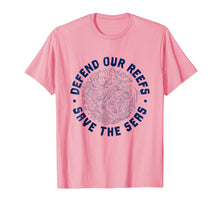 Load image into Gallery viewer, Defend Our Reefs Save The Seas Ocean Conservation T-Shirt
