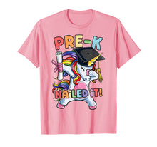 Load image into Gallery viewer, Dabbing Unicorn Pre-K Graduate Graduation 2019 Nailed It Dab T-Shirt

