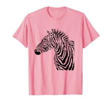 Load image into Gallery viewer, Cute African stripe Zebra Zoo t shirt
